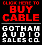 Buy Gotham Cable At Gotham Audio Sales Co